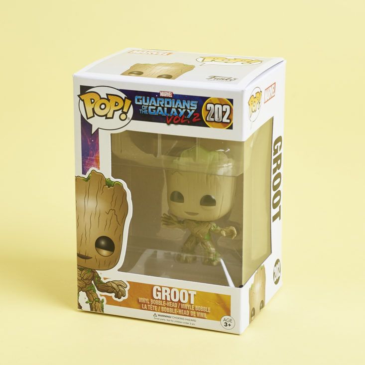 The Stan Lee Box - April 2017 - Guardians of the Galaxy Vol 2 Funko POP - Groot