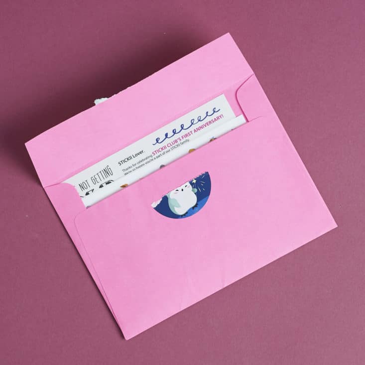 See what stickers are inside the May 2017 Stickii Club envelope!