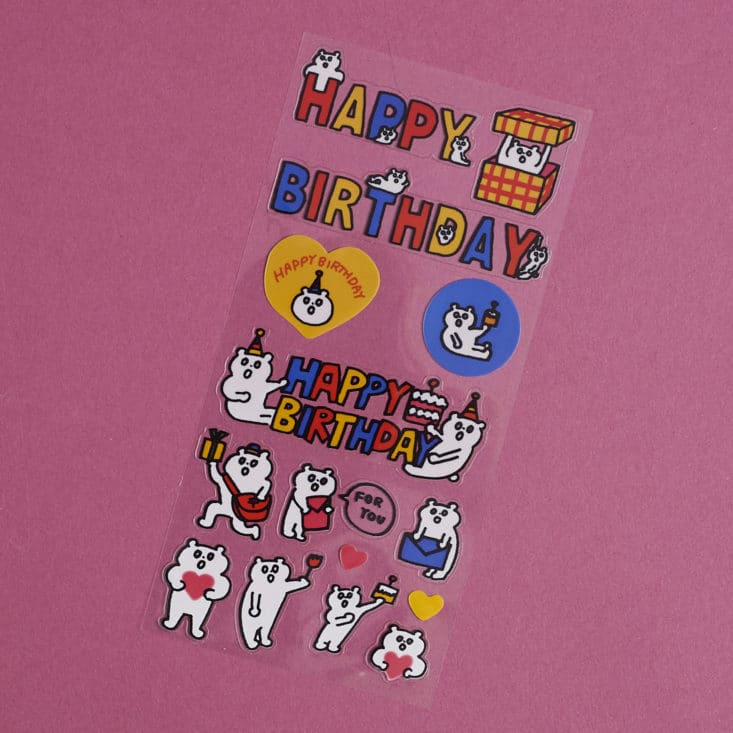 See what stickers are inside the May 2017 Stickii Club envelope!