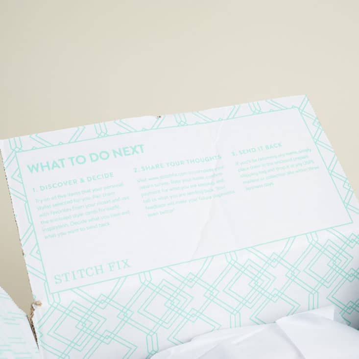 Stitch Fix Women's Clothing Subscription Box - June 2017