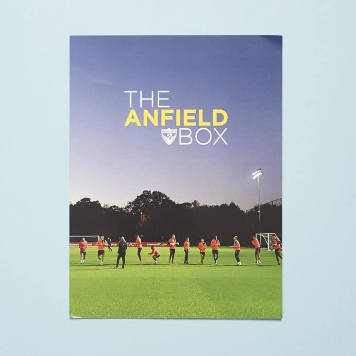 The Anfield Box - Spring 2017 - May 2017 - information card