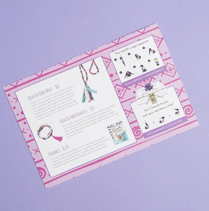 Check out my review of the May 2017 Yogi Surprise Jewelry box!
