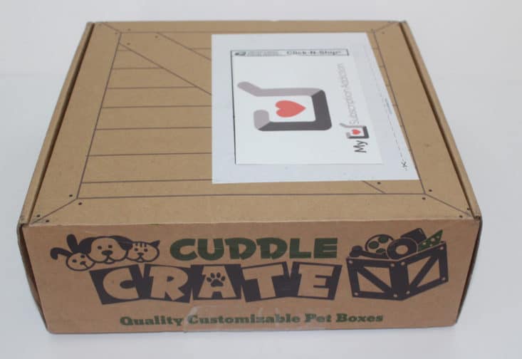 Cuddle Crate Cat Subscription Box - May 2017