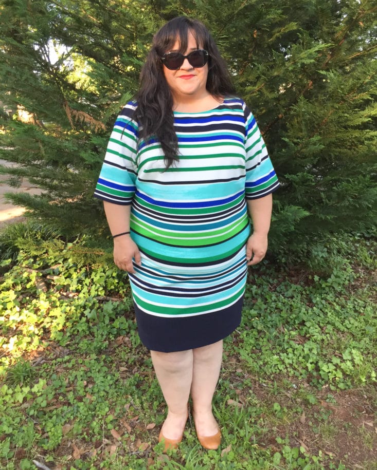 Gwynnie Bee Plus Women's Rental Clothing Subscription Box - May 2017