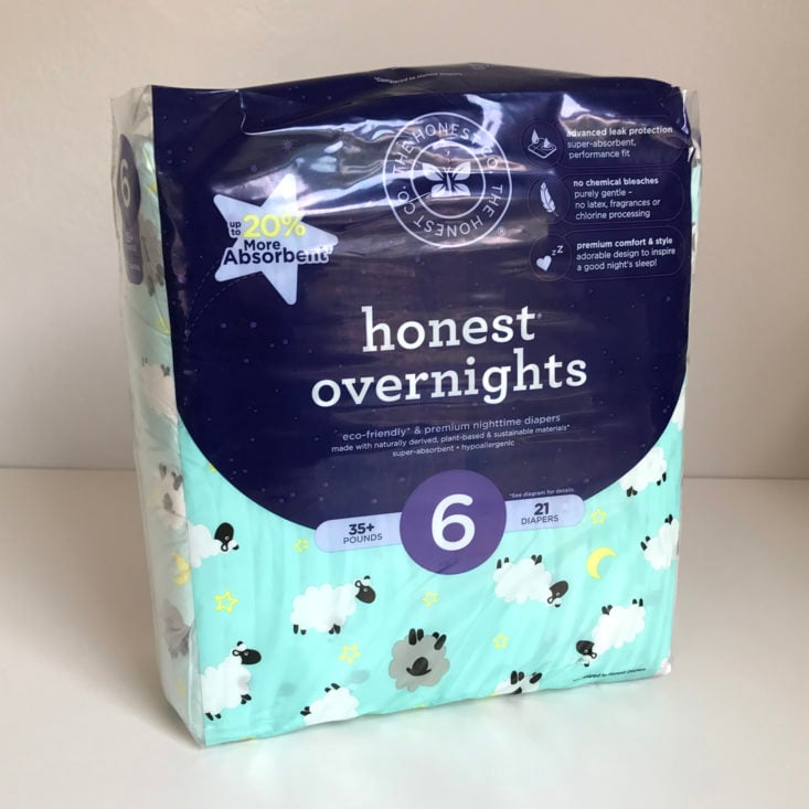 Honest Company Diapers & Wipes Subscription Review May 2017: Honest Overnight Diapers