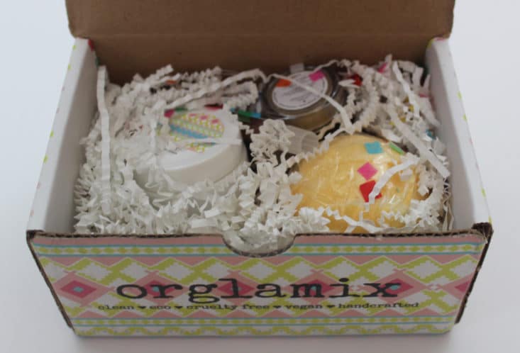 Orglamix Natural Beauty Subscription Box - May 2017