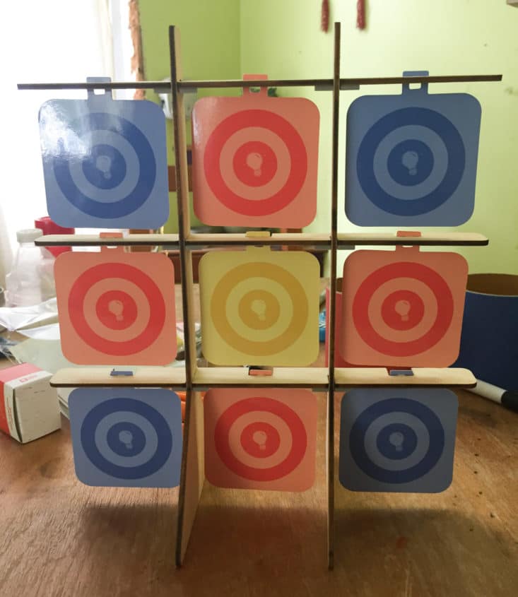Tinker Crate from Kiwi Crate Kids Subscription Box - Air Cannon - May 2017