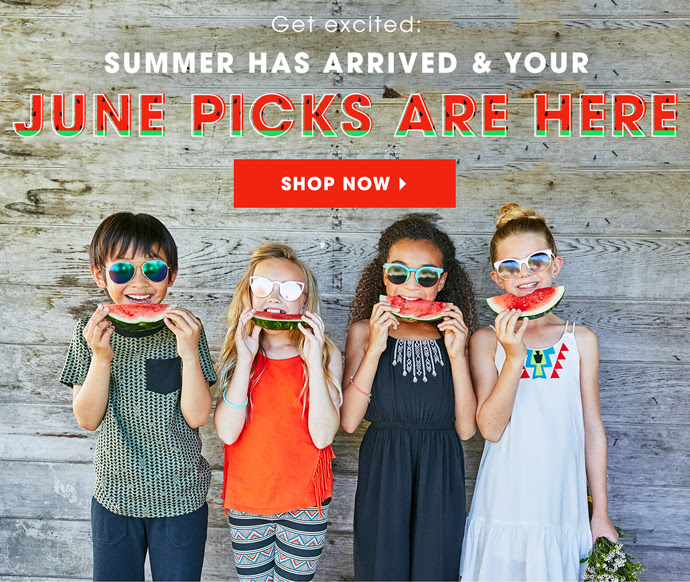 FabKids June 2017 Collection + Coupon!