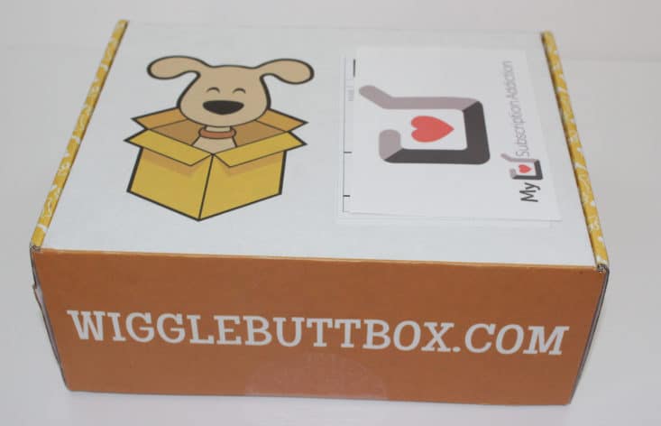 Wigglebutt Dog Subscription Box - May 2017