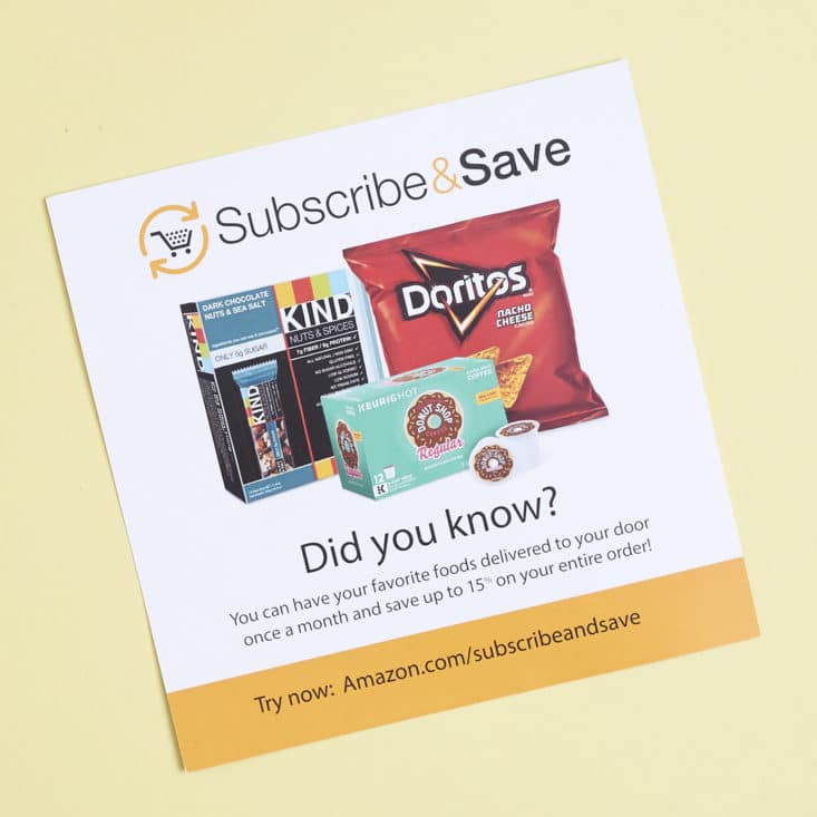 Check out what's inside the Amazon Children's Snack Box!