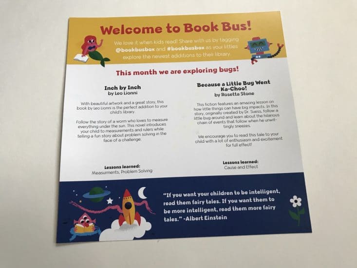 Book Bus June 2017 Kids Book Box