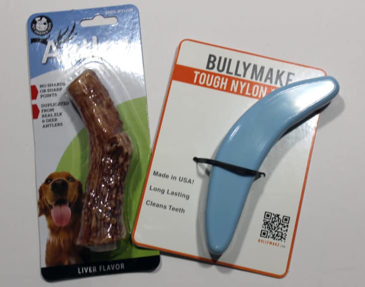 Bullymake Box June 2017 Dog Subscription