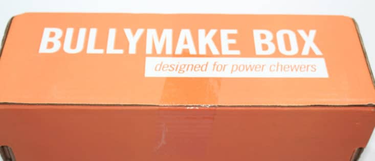 Bullymake Box June 2017 Dog Subscription