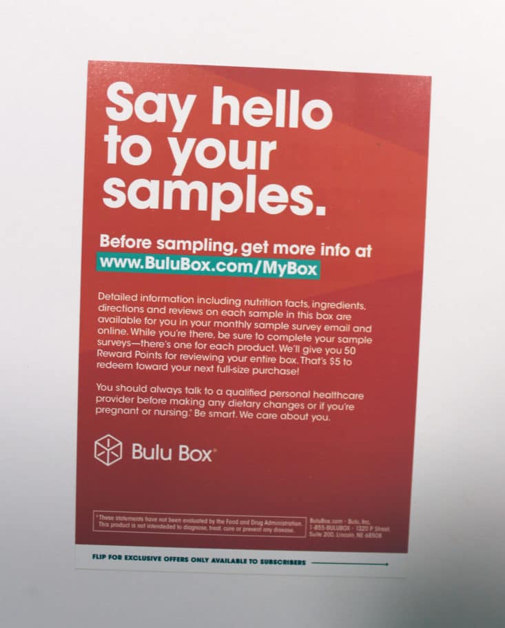 Bulu Box June 2017