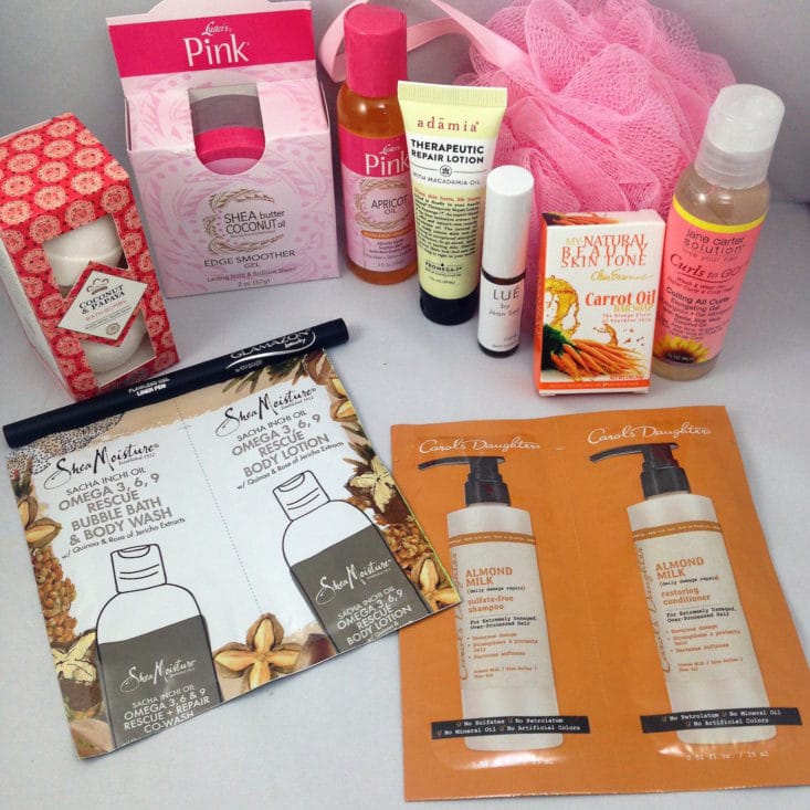 Cocotique Women of Color Subscription Box - Unleash Your Inner Goddess - May 2017