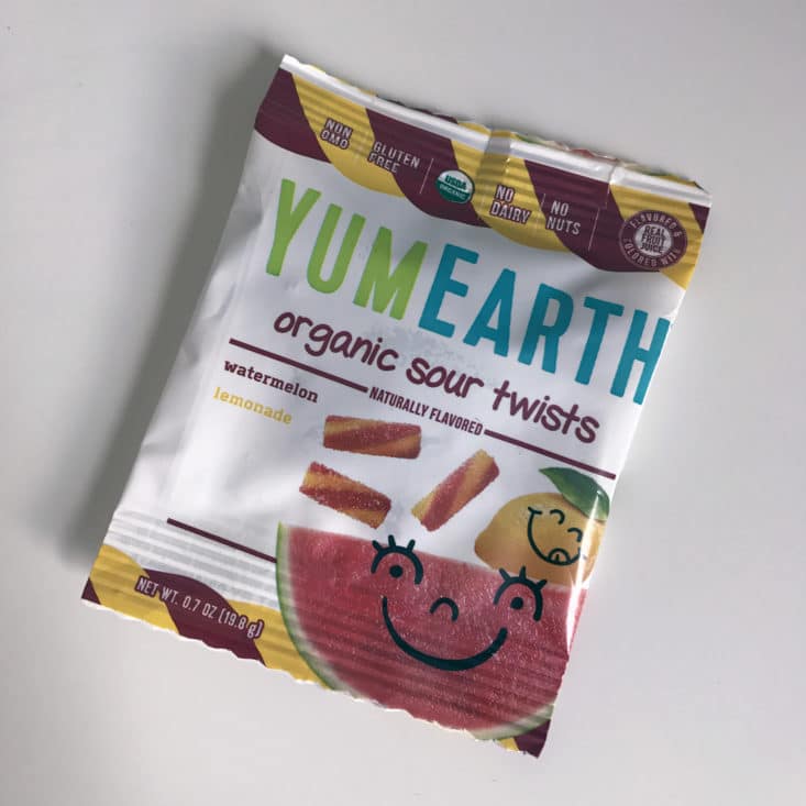 Ecocentric Mom June 2017 Mystery Box Review - YumEarth Organic Sour Tists