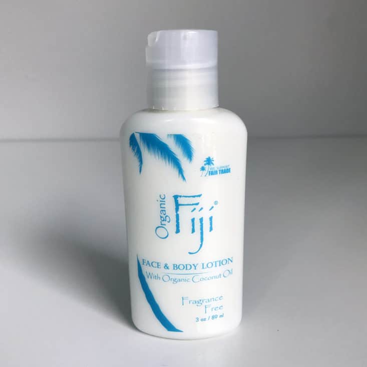 Ecocentric Mom June 2017 Mystery Box Review - Fiji Lotion