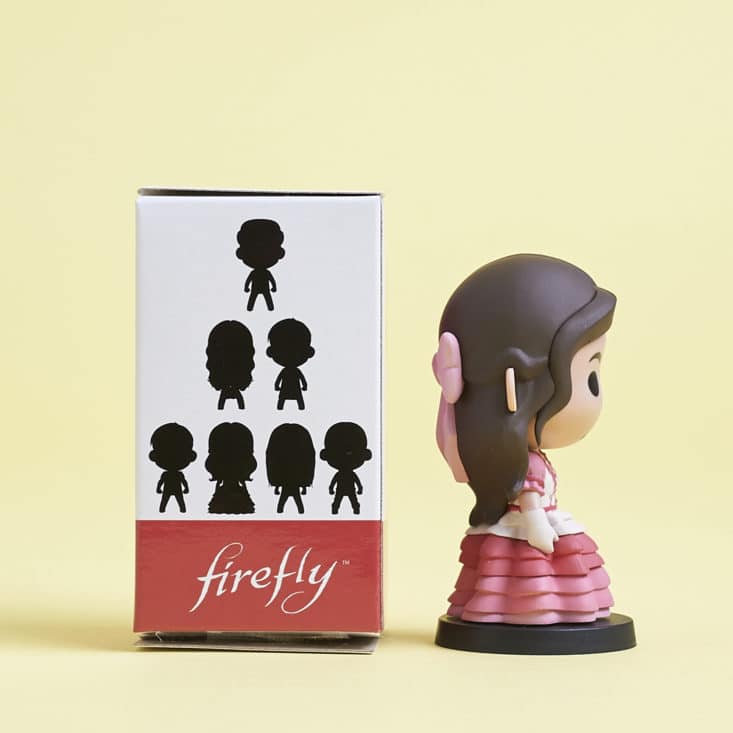 Firefly Cargo Crate - June 2017 - No Power in the 'Verse - QBits - Kaylee side with box