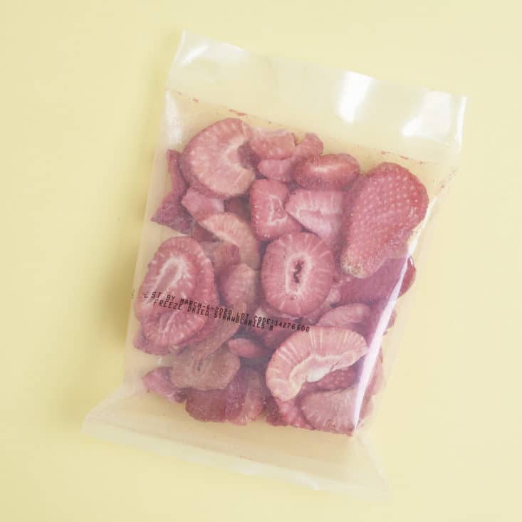 Foodstirs June 2017 Review - Freeze Dried Strawberries