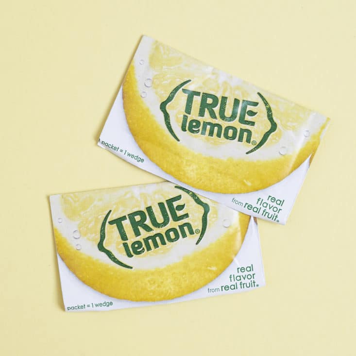 Foodstirs June 2017 Review - True Lemon Packets