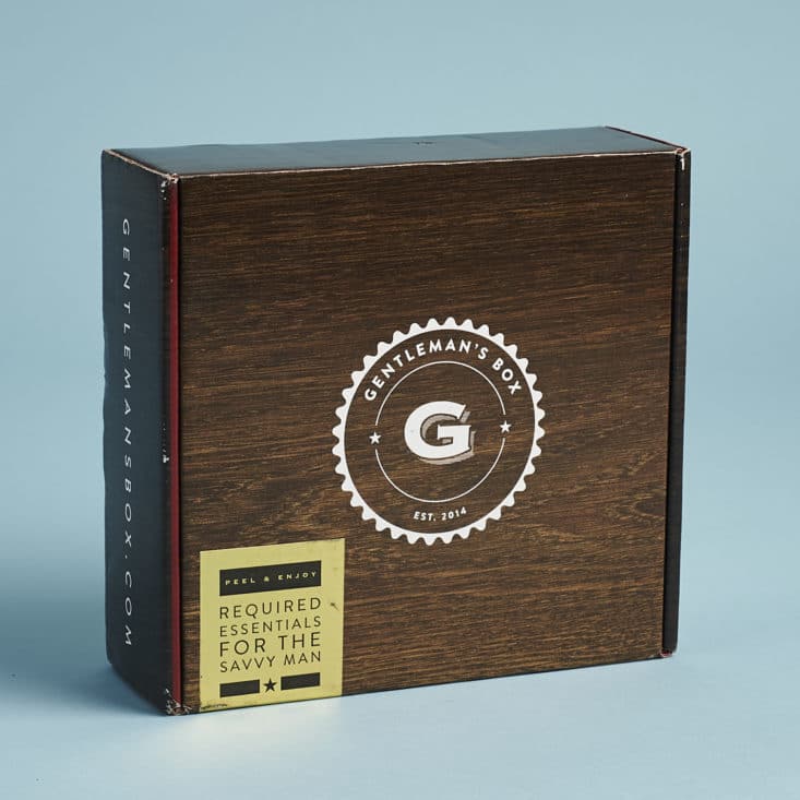Gentlemans Box - June 2017 - box