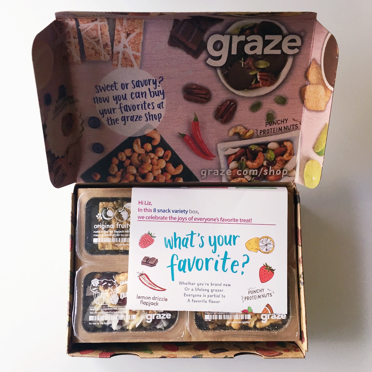 Graze 8 Snack Variety Box Review + Free Box Coupon – June 2017