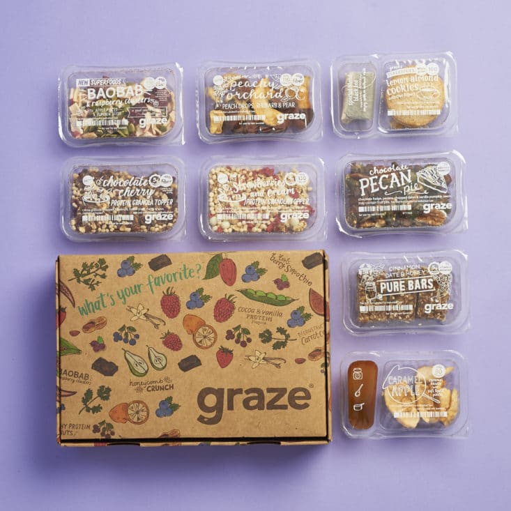 Graze Sweet Treat May 2017 Snack Box