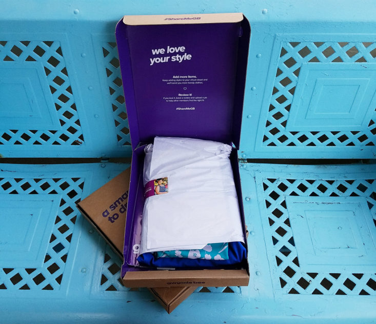 Gwynnie Bee June 2017 Women's Plus Clothing Subscription Box