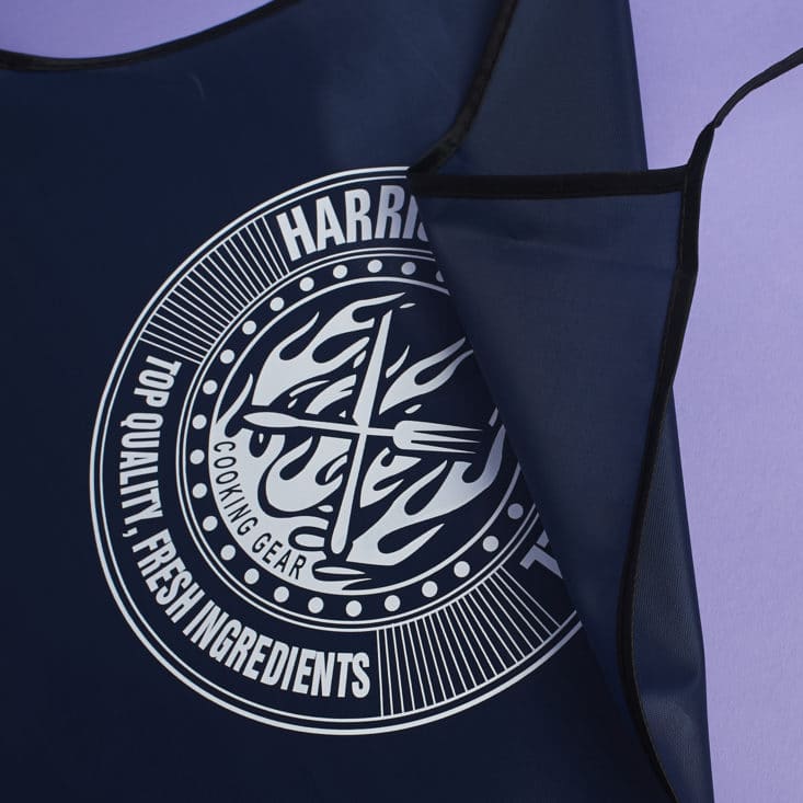 Harrison Blake Apparel - May 2017 - apron material