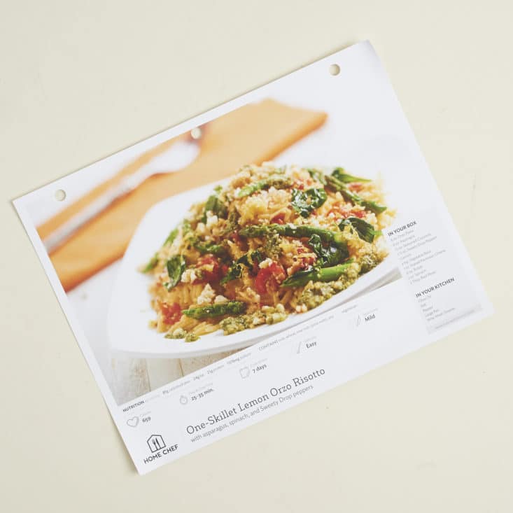 Check out my review of Home Chef for May 2017!f