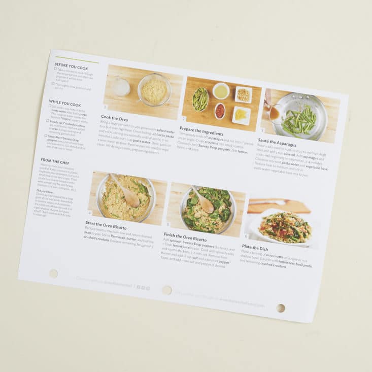 Check out my review of Home Chef for May 2017!