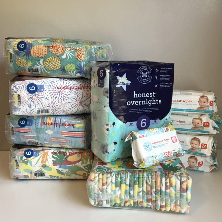 Honest Company Diapers & Wipes Bundle Review - June 2017 - Full review