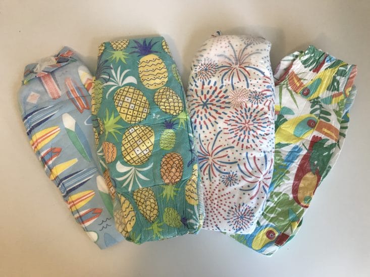 Honest Company Diapers & Wipes Bundle Review - June 2017 - Summer Prints