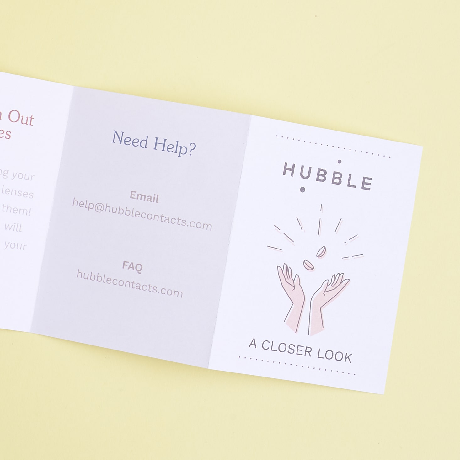 Hubble Contacts Free First Box Review + Coupon! MSA