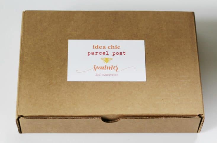 Check out my review of the Idea Chic Parcel Post for Summer 2017!