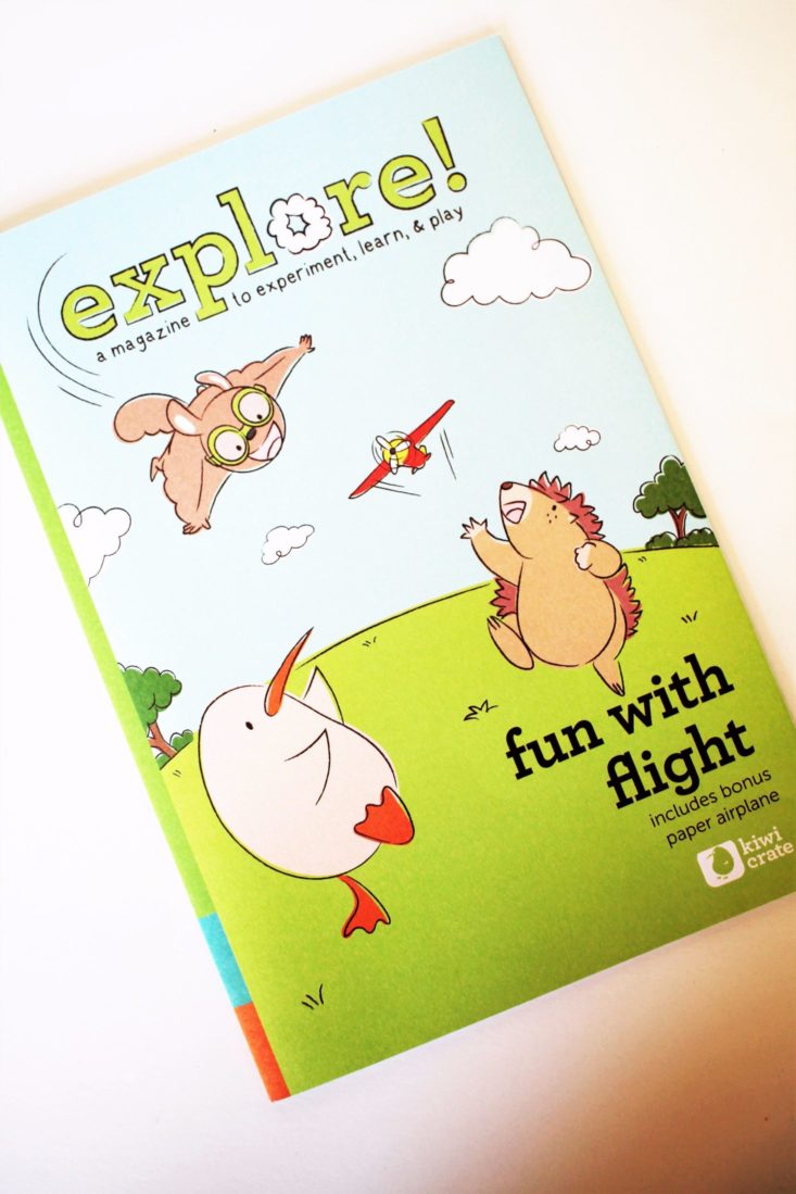 Kiwi Crate Kid's Subscription Box - Fun With Flight - May 2017
