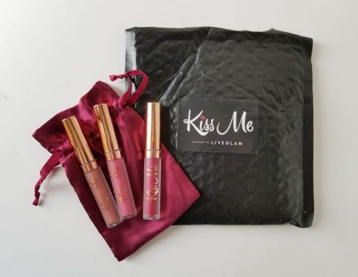 KissMe by LiveGlam June 2017 Lipstick Subscription Box