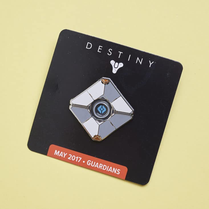 Lootcrate DX - May 2017 - Guardians - Destiny Ghost Pin in package