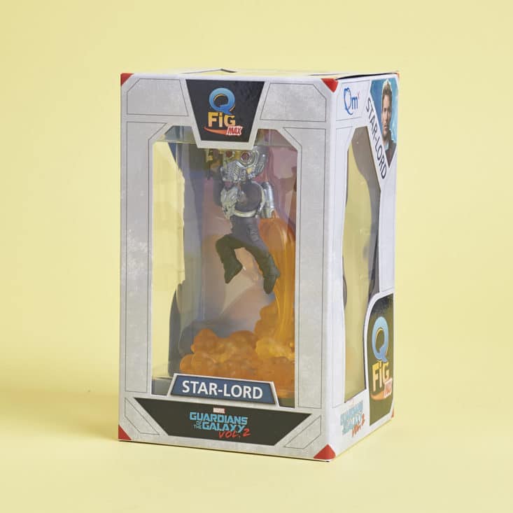 Lootcrate DX - May 2017 - Guardians - Guardians of the Galaxy Vol. 2 Star-Lord QFig Max Figure box