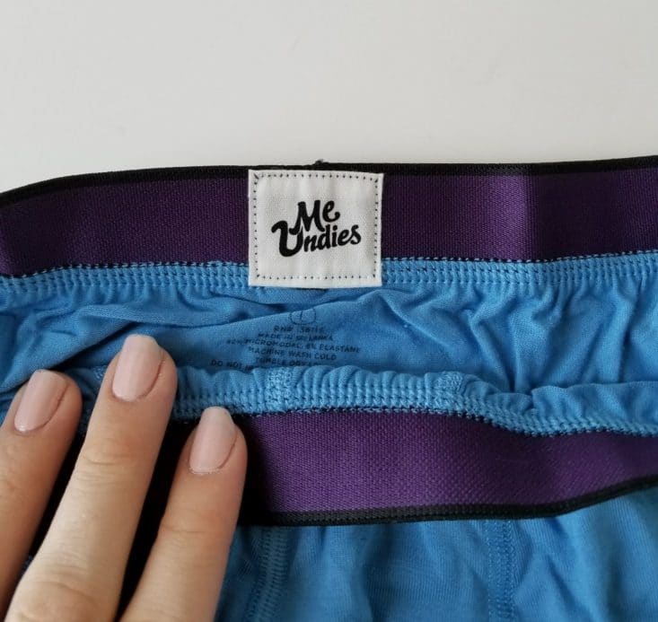 MeUndies Men's Underwear Subscription Box - May 2017