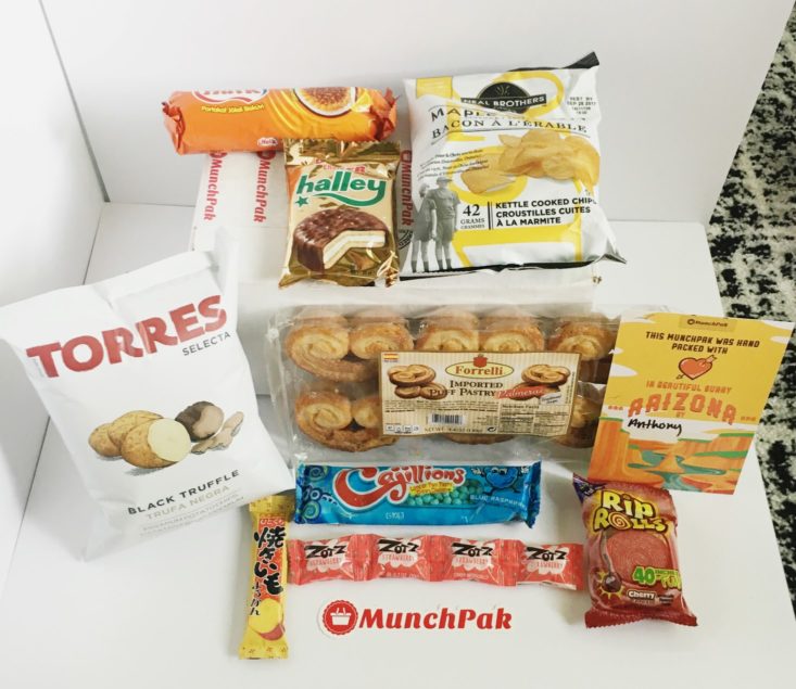 Munchpak June 2017 Snack Subscription Box