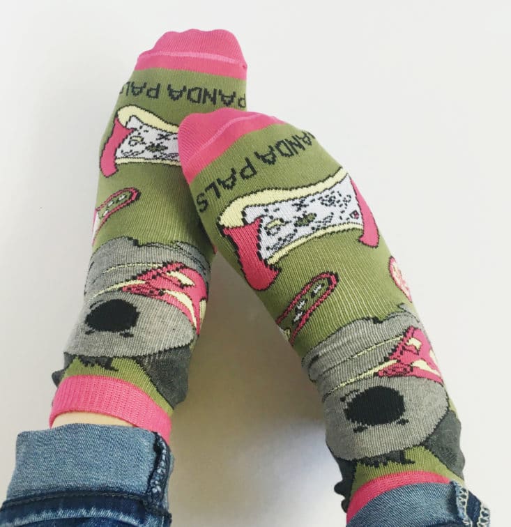Panda Pals Kid's Sock Subscription Box June 2017