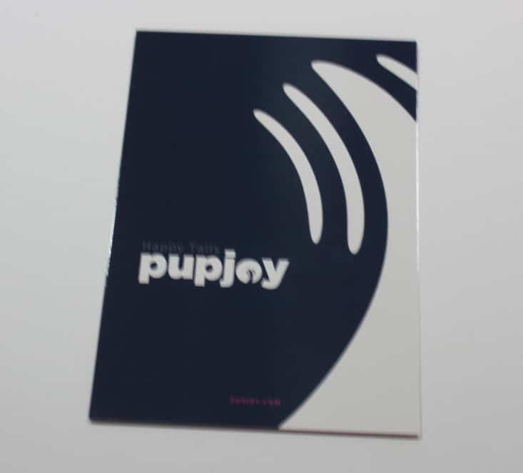 Pupjoy June 2017 Dog Subscription Box
