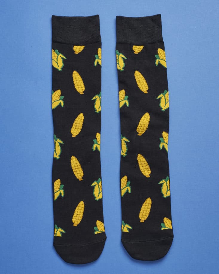 A pairs of corn socks side by side