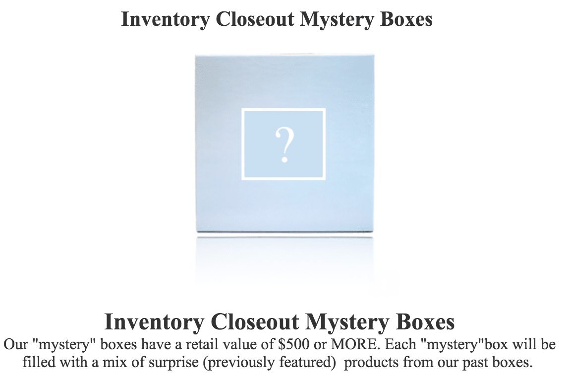 Luxor Box Mystery Box Available Now + Spoiler!