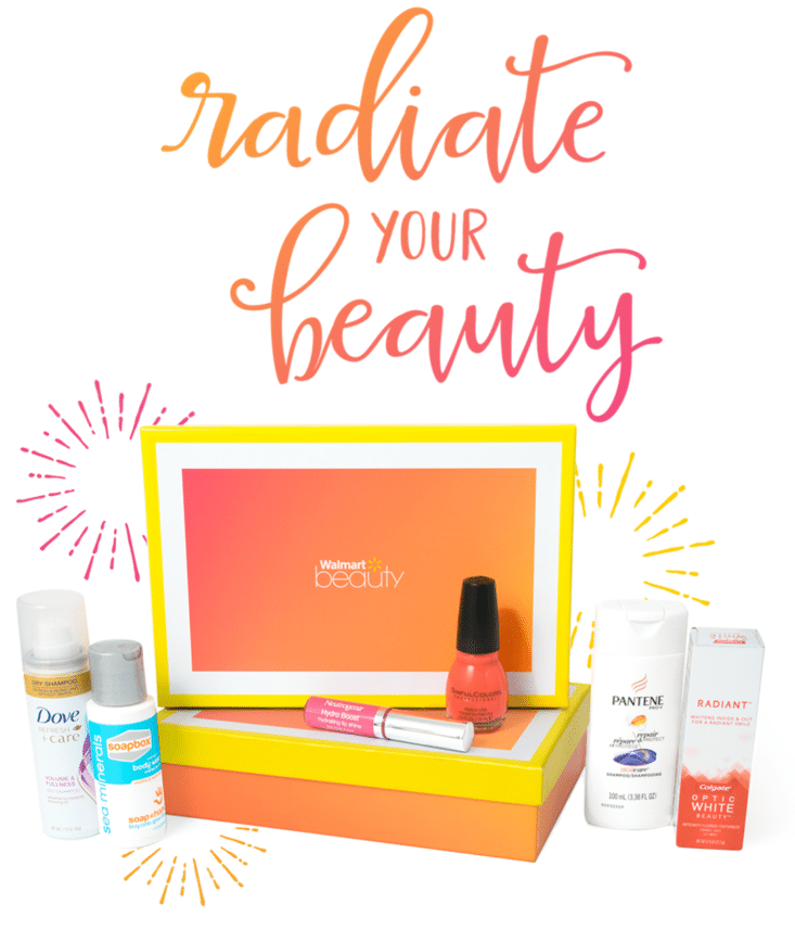 Walmart Beauty box - Summer 2017