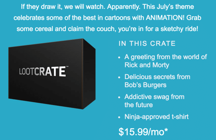 Loot Crate - July 2017