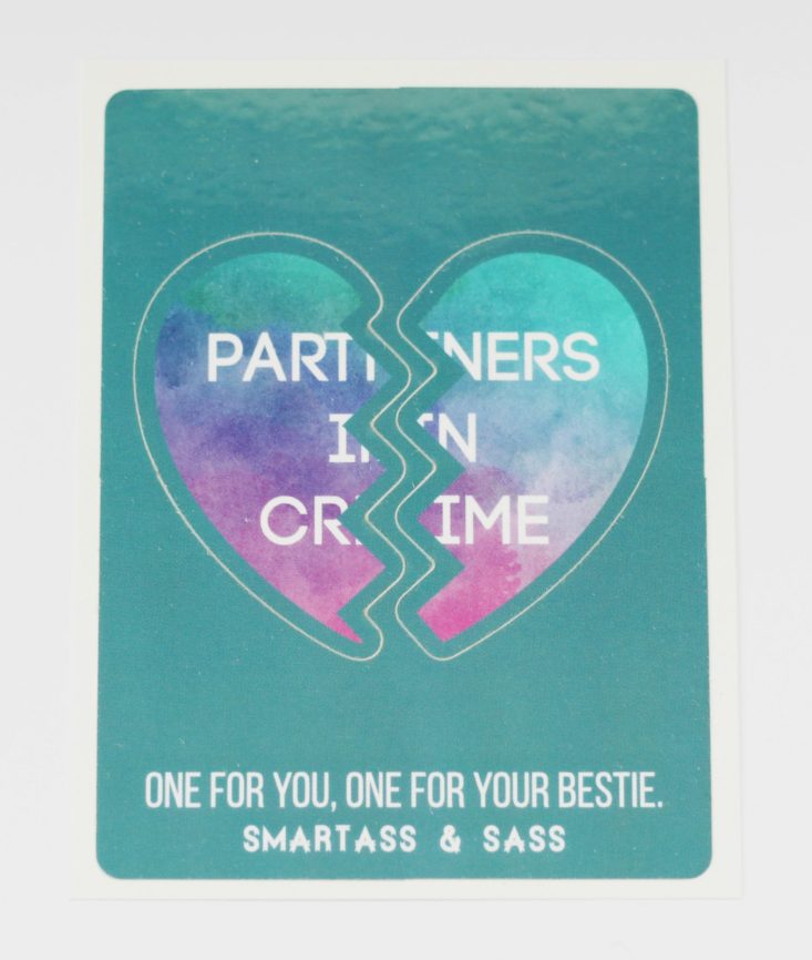 Check out what's inside the June 2017 Smartass & Sass box!