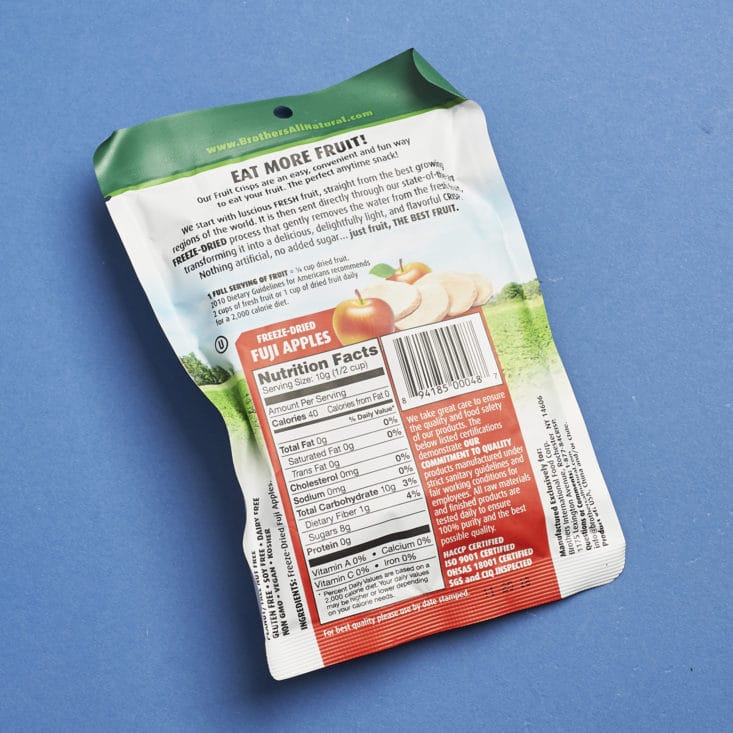 SnackSack May 2017 Box