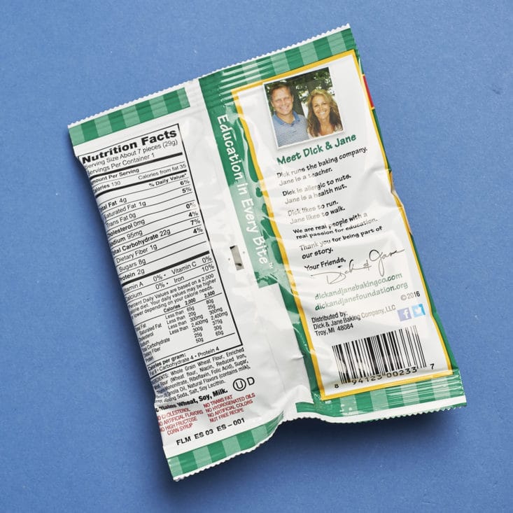 SnackSack May 2017 Box